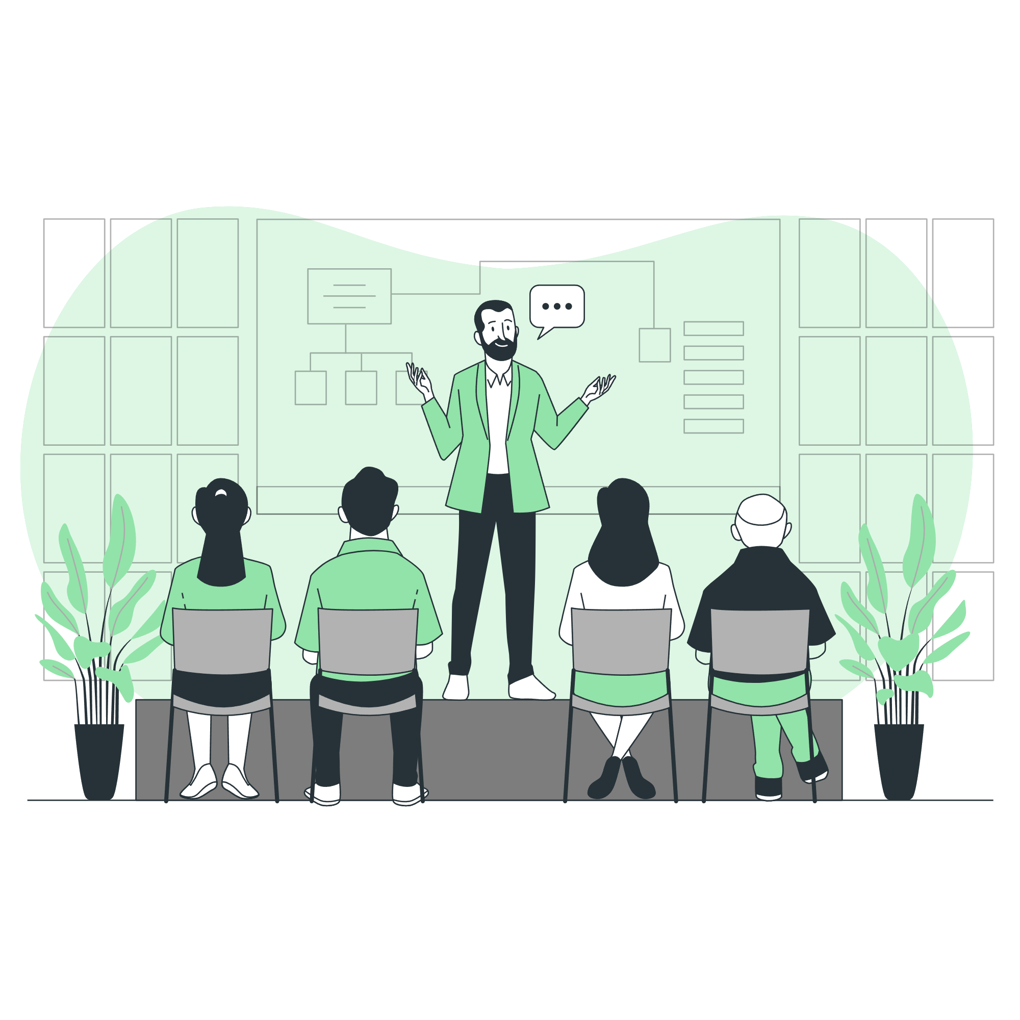 illustration of women